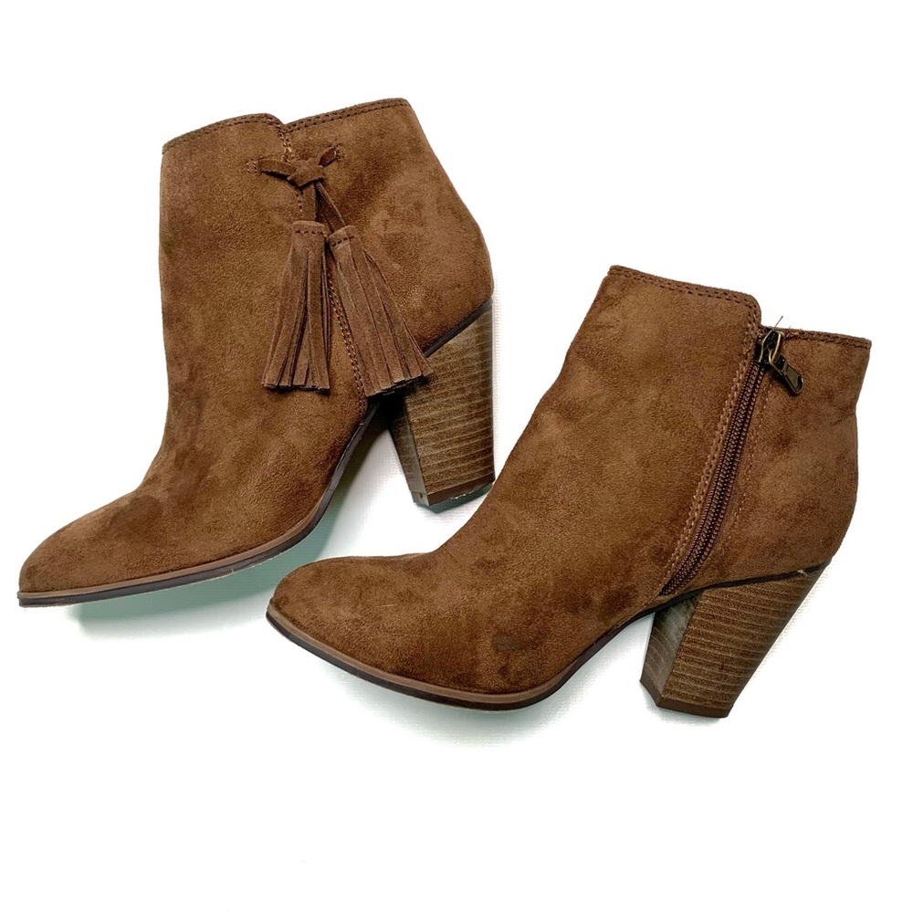 UNVL American Eagle Western Tassel Booties - Picture 2 of 8